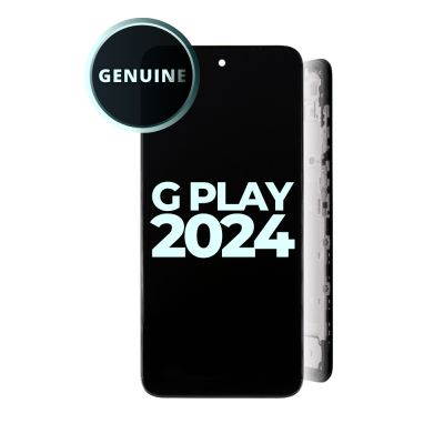 LCD and Digitizer Assembly for Motorola Moto G Play (2024) (XT2413) (with Frame) (Genuine)