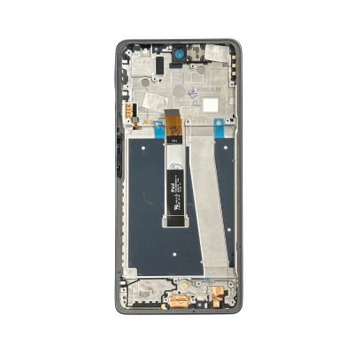 LCD and Digitizer Assembly for Moto G Power (2025) (XT2515) Slate Gray (with Frame) (Refurbished)